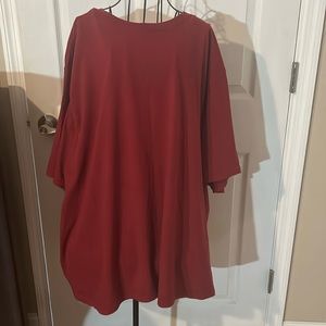 Red t shirt. Unisex